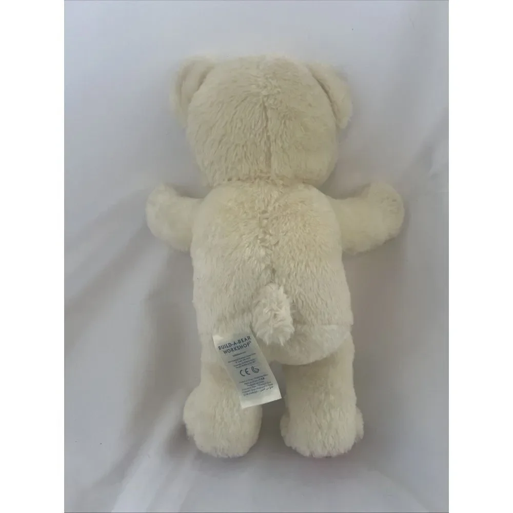 Build a Bear BAB‎ Ivory National Teddy Bear Day 2019 Plush Stuffed Animal 15